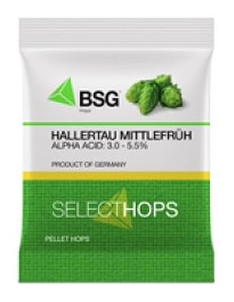 DE Hallertau Mittelfruh Hop Pellets - 1 oz.