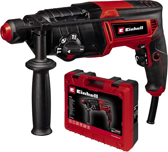 Einhell Rotary Hammer Drill 800W 2.5 Joule Impact Force SDS Plus