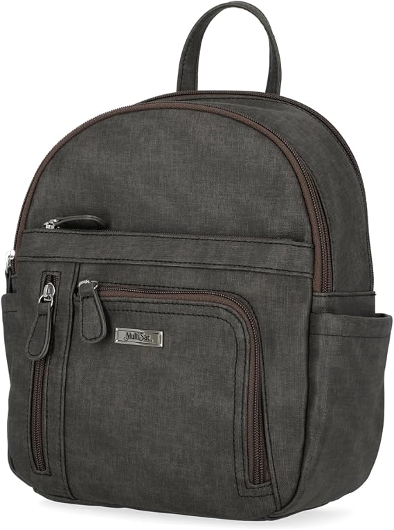 MultiSac Women's Adele Backpack, Black (Heirloom), One Size