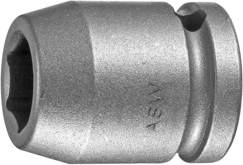 ASW 72019 Impact Hex Socket, Silver, 12-Inch30 mm