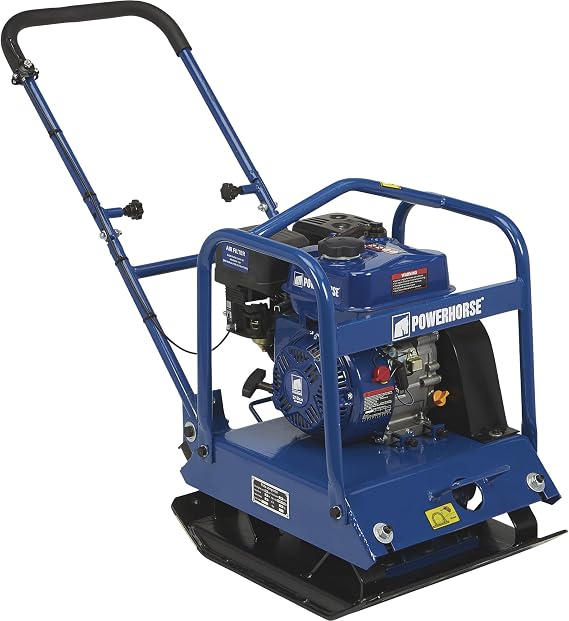 Powerhorse Single-Direction Plate Compactor -with 7 HP Engine