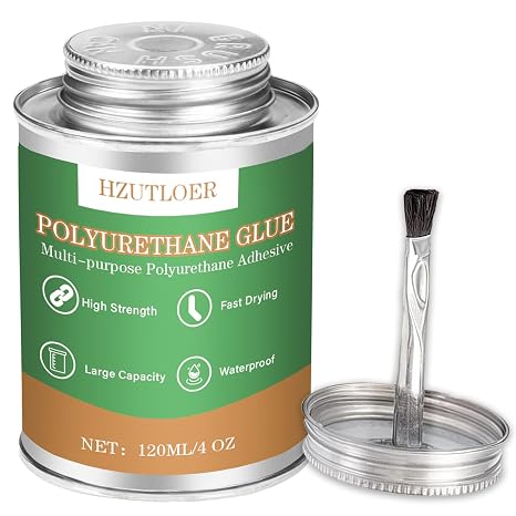 Polyurethane Adhesive,120ML Multi-Purpose Polyurethane Glue,Super Glue for PU,PVC,TPU,ABS,etc,High Strength,Waterproof,Heat Resistant