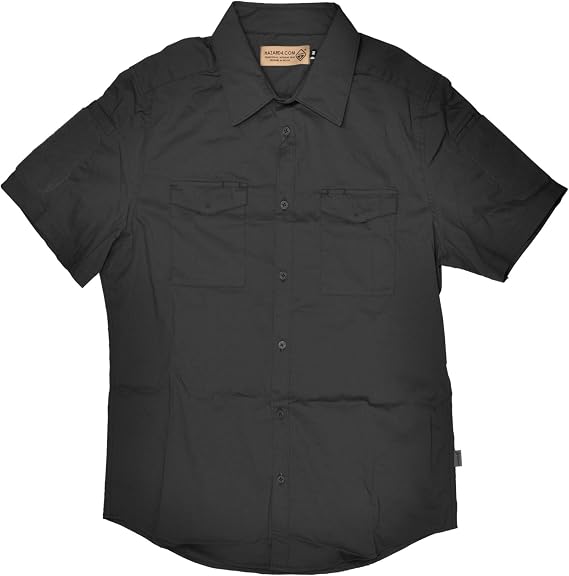 HAZARD 4 Mechanic: Collar Stretch Work Short Sleeve Shirt