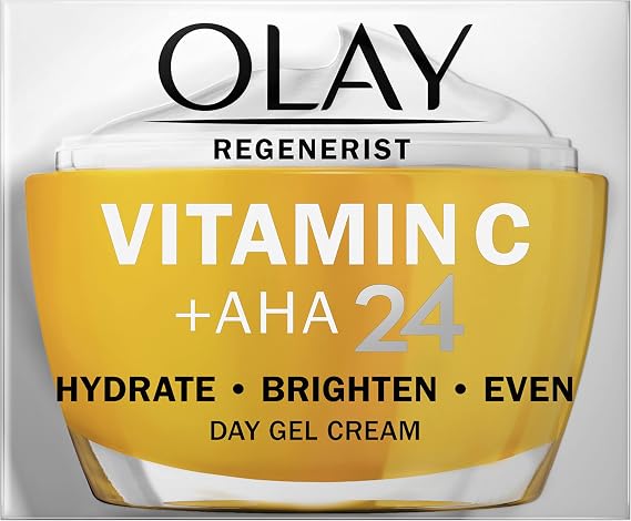 Olay Vitamin C + AHA24 Day Gel Face Cream for Bright and Even Tone 50ml