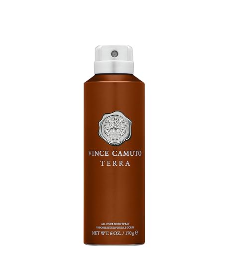 Vince Camuto Terra Body Spray, Cologne for Men, 6 fl. oz.