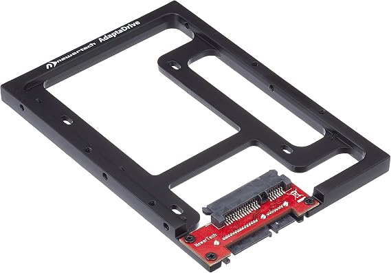 NewerTech AdaptaDrive 2.5-inch to 3.5-inch SATA Drive Converter Bracket | Fits all 3.5-inch SATA drive bays, including desktops, enclosures, or backplane trays as found in the Mac Pro