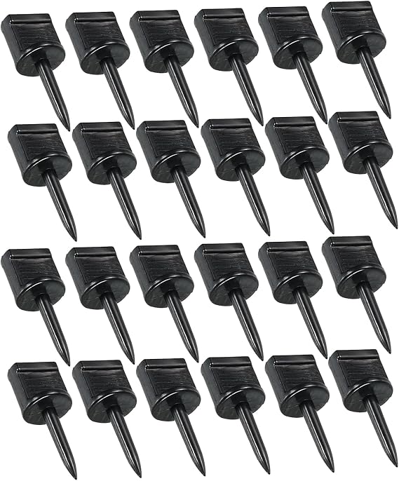 24 pcs Nylon Target Nail Durable Target Face Pin Archery Target Pin Fixed for Target Papers, EVA Target Foam,Straw Archery Target