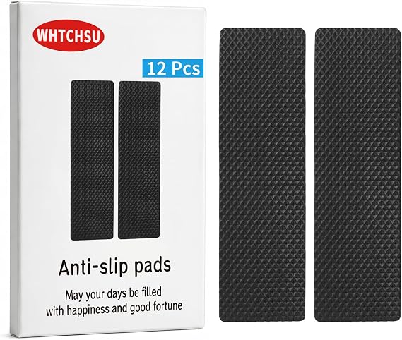 12 Pcs Premium Furniture Pads,Thick Non-Slip Pad Foot Cover Self-Furniture Gripper - Stops Slide - Adhesive Pads Protectors