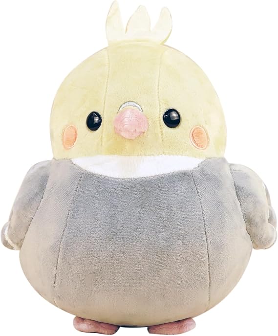 Bellzi Cockatiel - Cute Stuffed Animal Plush Toy - Adorable Soft Cockatiel Bird Toy Plushies and Gifts - Perfect Present for All Ages - Tilli