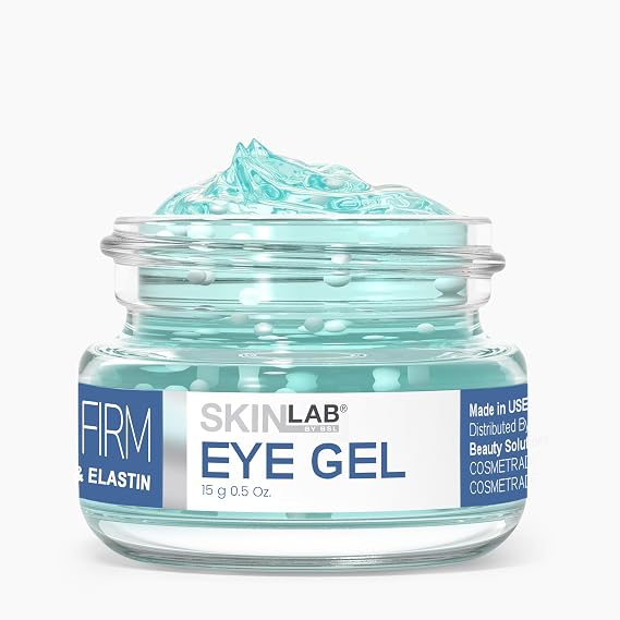 SKIN LAB Lift & Firm Eye Gel Hydrating Gel Cream with Hyaluronic Acid for Under Eye Moisture & Smoothing, Lightweight Serum for Women & Men, 0.5 oz