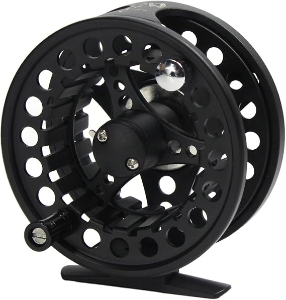Croch Fly Fishing Reel with Aluminum Alloy Body 3/4, 5/6, 7/8 Weights(Black, Gun Green, Gold, Silver)