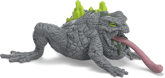 Schleich Eldrador - Stone Toad Toy Figurine - Kids Ages 7+ | 70857 | Monster Figurine, Battle Creature Toy for Boys 7+, Fantasy Beast, Action Figure Gifts, Screen-Free Imaginative Pretend Play