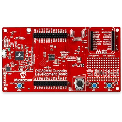 DM320101 Curiosity Development Board for PIC32MM Evaluation - 1 item(s)