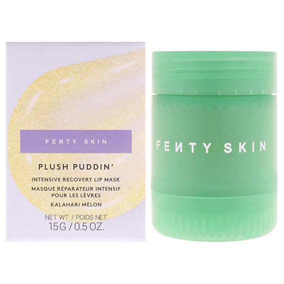 Plush Puddin Intensive Recovery Lip Mask - Kalahari Melon by Fenty Beauty for Women - 0.5 oz Lip Mask