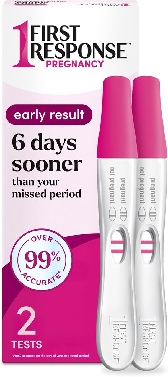 First Response Early Result Pregnancy Test, 2 Count