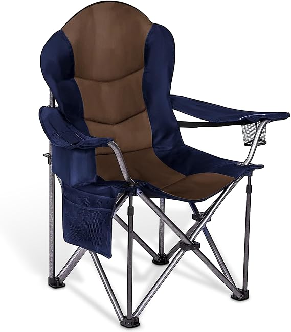 GRETERST Chair, Blue&Brown