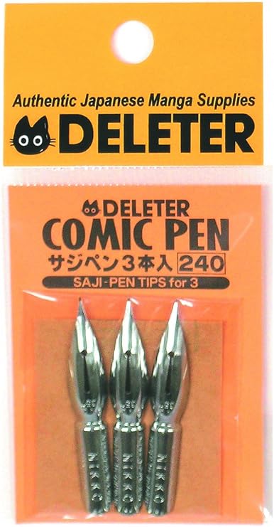 Deleter Manga Comic Pen Saji Pen 3pcs