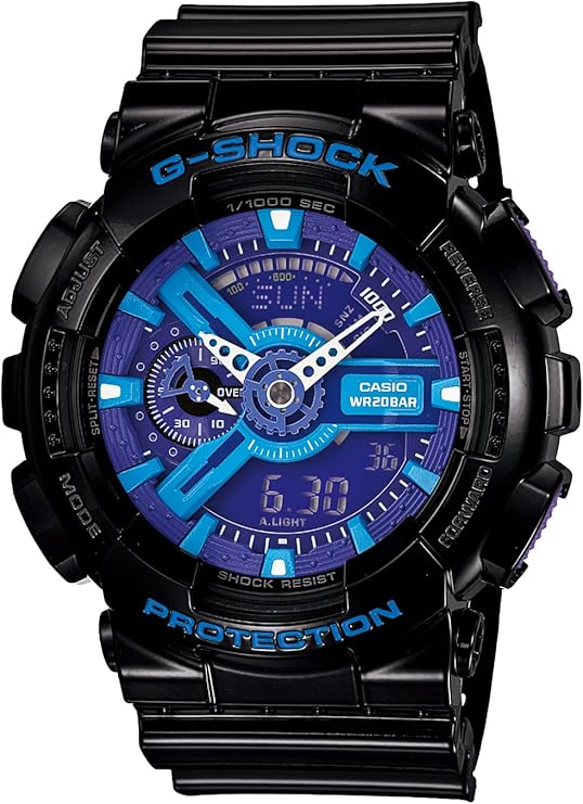 Casio G-shock Hyper Colors Japanese Limited Model [ Ga-110hc-1ajf ]