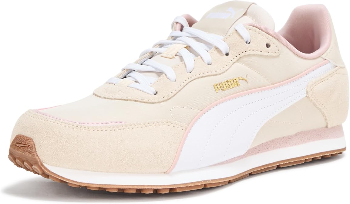 PUMA Womens St Miler Rose Lace Up Sneakers Shoes Casual - Off White