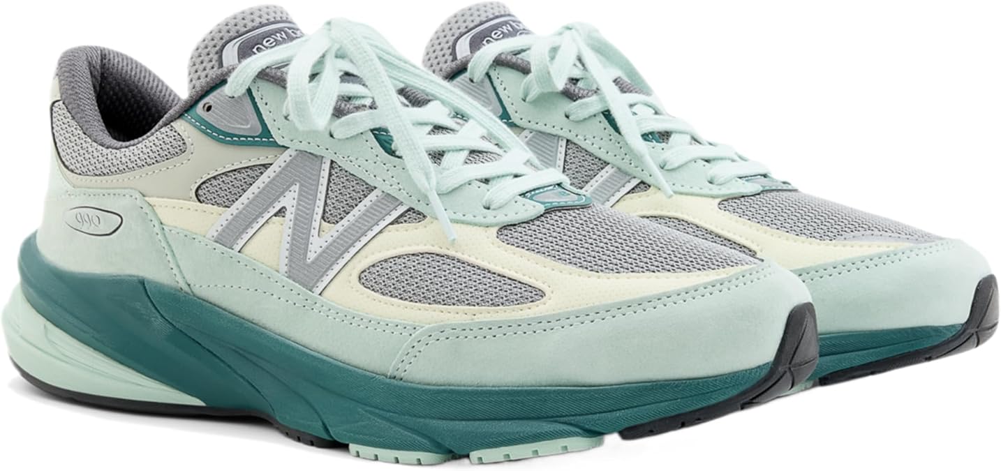 mens new balance 990v6 (community mint/grey)