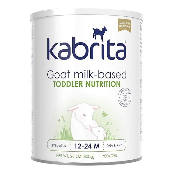 Kabrita Goat Milk Toddler Drink, Clean Label Certified, Gentle, 28oz