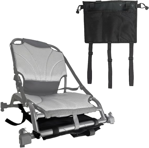 Kayak Canoe Seat Storage Bag Fishing Kayak Tackle Cooler Tool Organizer Gear Accessories with Adjustable Buckle Strap