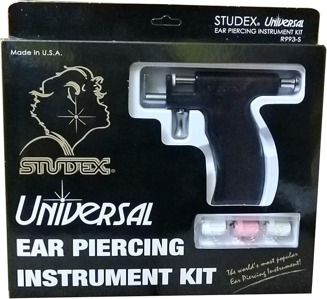 ear pierciEar piercing gun kit marker gel cartilage earring stud hypoallergenic surgical steel baby earrings for women