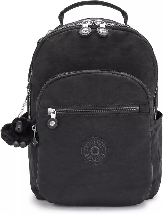 Kipling Women's Seoul Small Backpack, Black Noir, S