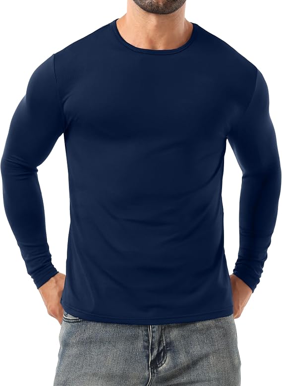 Sailwind Mens Thermal Underwear Quick Dry Shirts For Men Hiking Shirts