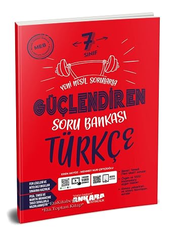 Kitabın Başkenti Ankara Yayıncılık Ankara 7. Sınıf Türkçe Güçlendiren Soru Bankası