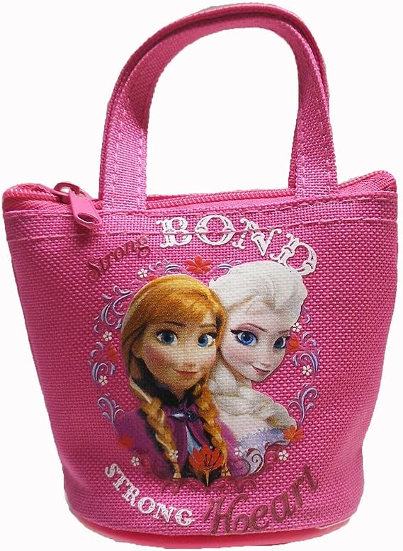 Officially Licensed Disney Frozen Mini Handbag Style Coin Purse - Anna and Elsa