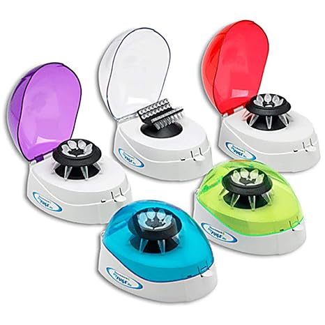 Benchmark C1008-G myFuge Mini Centrifuge, Green Lid, US Plug, 100-240V