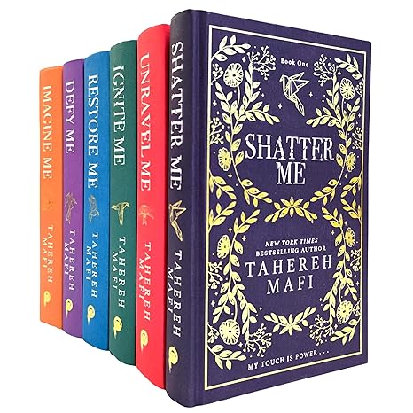 Shatter Me Collector's Edition by Tahereh Mafi 6 Books Collection Set (Shatter Me, Unravel Me, Ignite Me, Restore Me, Defy Me & Imagine Me)