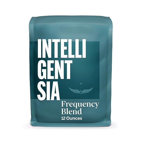 Intelligentsia Coffee, Medium Roast Whole Bean Coffee, 100% Arabica Coffee - Frequency Blend 12 Ounce Bag