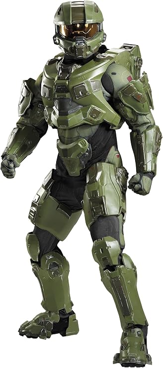 Disguise Men's Plus-Size Halo Master Chief Ultra Prestige Costume