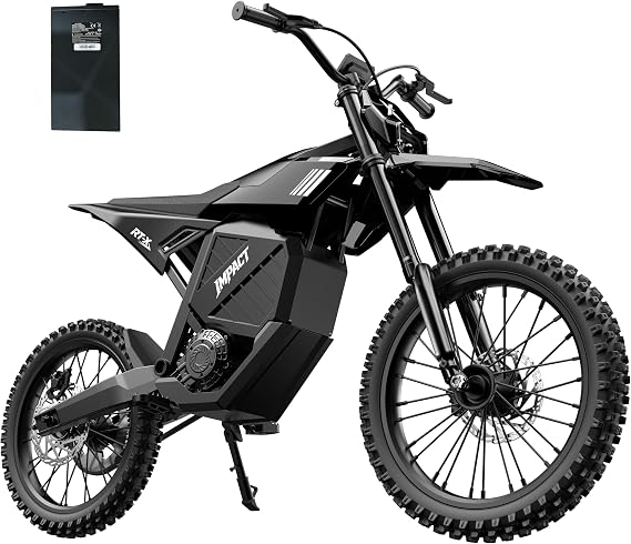 ESKUTE RT-X 19" 17" Electric Dirt Bike for Adults, 6500W Peak 53+MPH Mid-Drive Motor, Electric Motorcycle with 72V 30Ah 70mile Range Battery, Hydraulic Nitrogen Dual Shock Absorbers