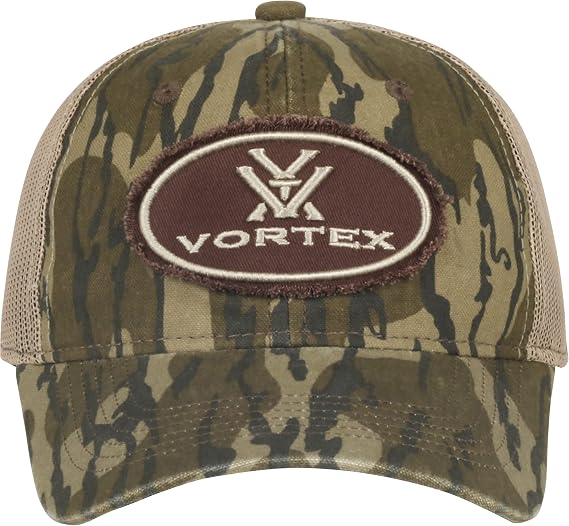 Vortex Men's Original Mossy Oak Bottomland Snap Back Patch Cap