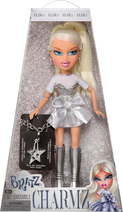 Bratz Charmz Cloe Fashion Doll with Collectible Charm Bracelet