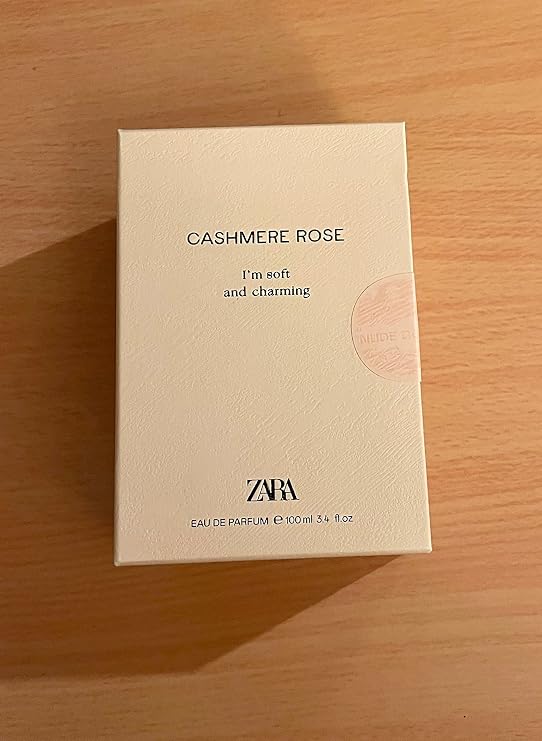 Zara CASHMERE ROSE EDP 100 ML (3.4 FL. OZ) ORIENTAL EAU DE PARFUM WOMEN'S