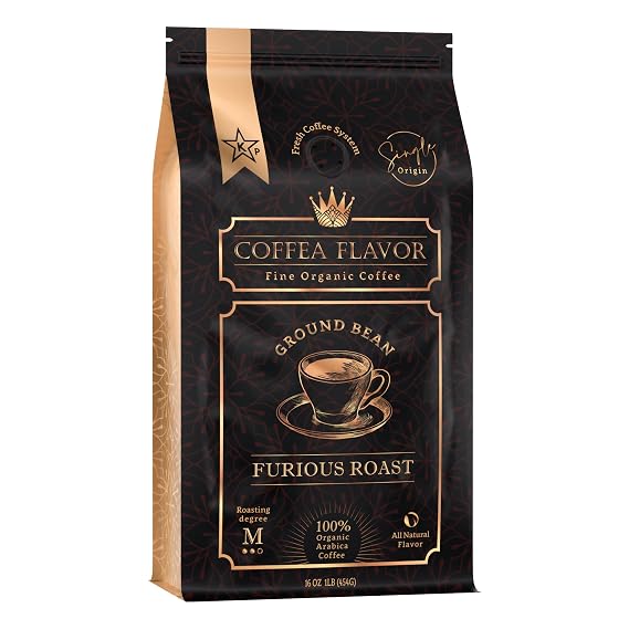 Organic Ground Coffee Medium Roast (16oz) - Furious Roast