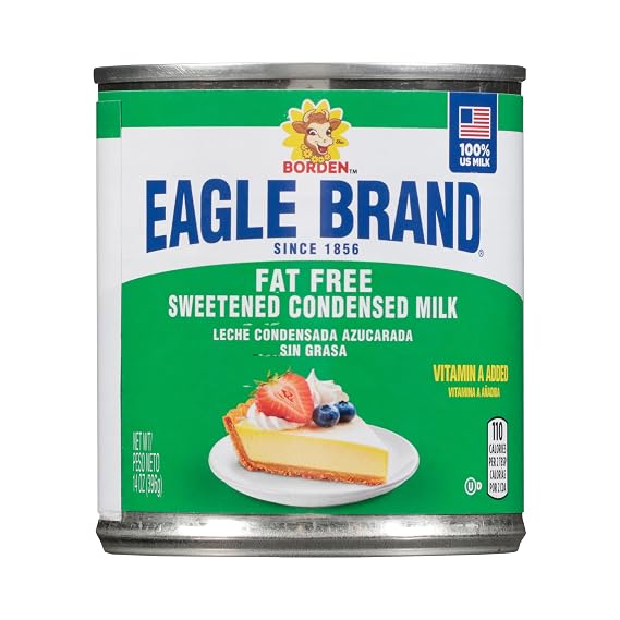 Eagle Brand Fat Free Sweetened Condensed Milk, 14oz
