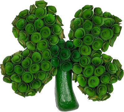 Northlight Four Leaf Clover Wooden St. Patricks Day Decoration - 14.5