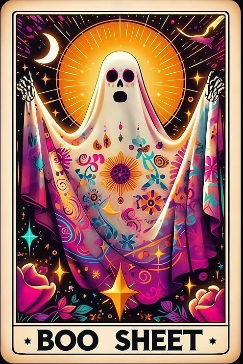 Halloween Stamped Cross Stitch Kit for Adults Dimensions Stitching Kit