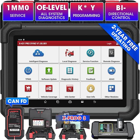 LAUNCH X431 IMMO Elite Key Programming Tool Car Diagnostic Scanner w PROG3