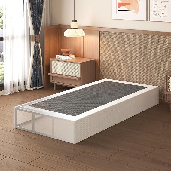 Lutown-Teen 10 Inch Twin Box Spring High Profile Heavy Duty Bed Base