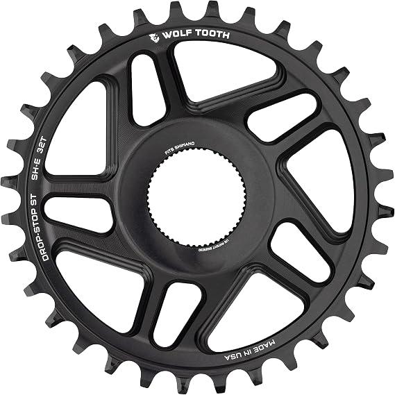 Wolf Tooth Components Shimano E-Bike Chainring Drop-Stop St
