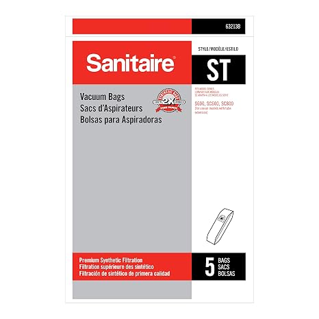 5PK ST Style Sanitaire Vacuum Bag