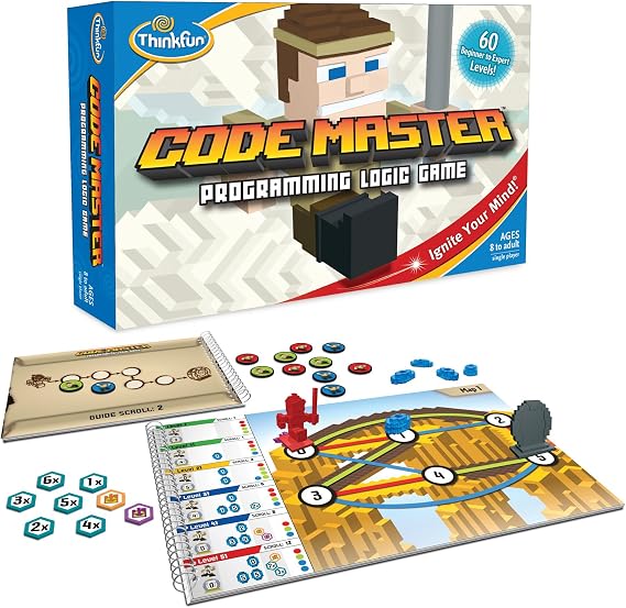 ThinkFun Code Master Programming Logic Game and STEM Toy Teaches Programming Skills Through Fun Gameplay