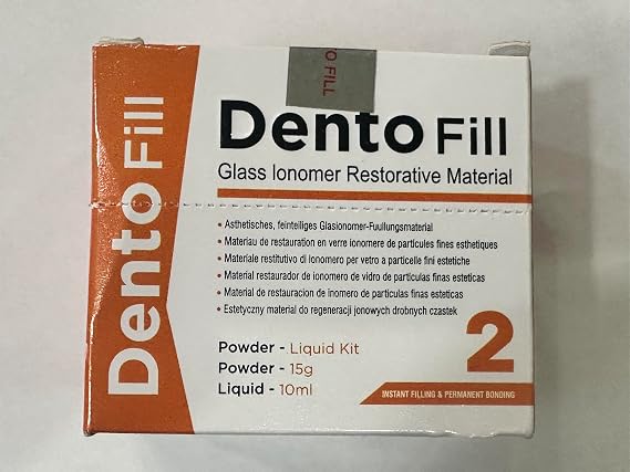 Dento Fill 2 - Glass Ionomer Restorative Tooth Repair Kit