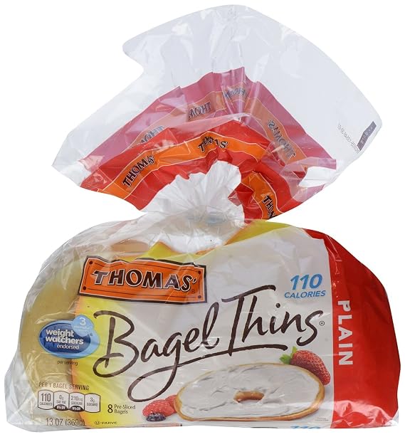 Thomas' Bagel Thins Plain